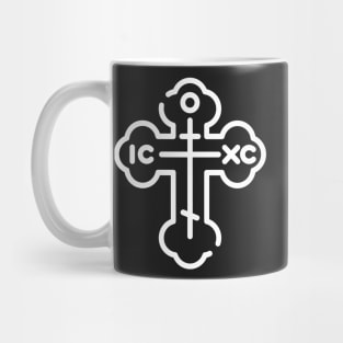 Eastern Orthodox Cross ICXC Mug